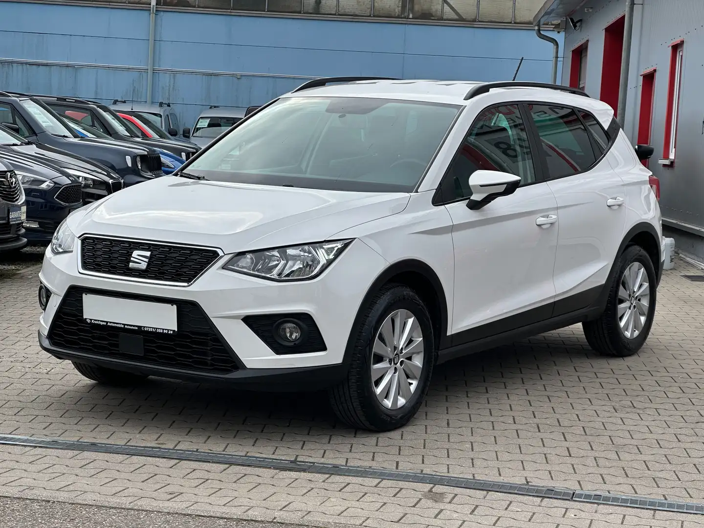 SEAT Arona 1.6 TDI*Navi*Klima*Parkpilot*Tempo*SR+WR Weiß - 1