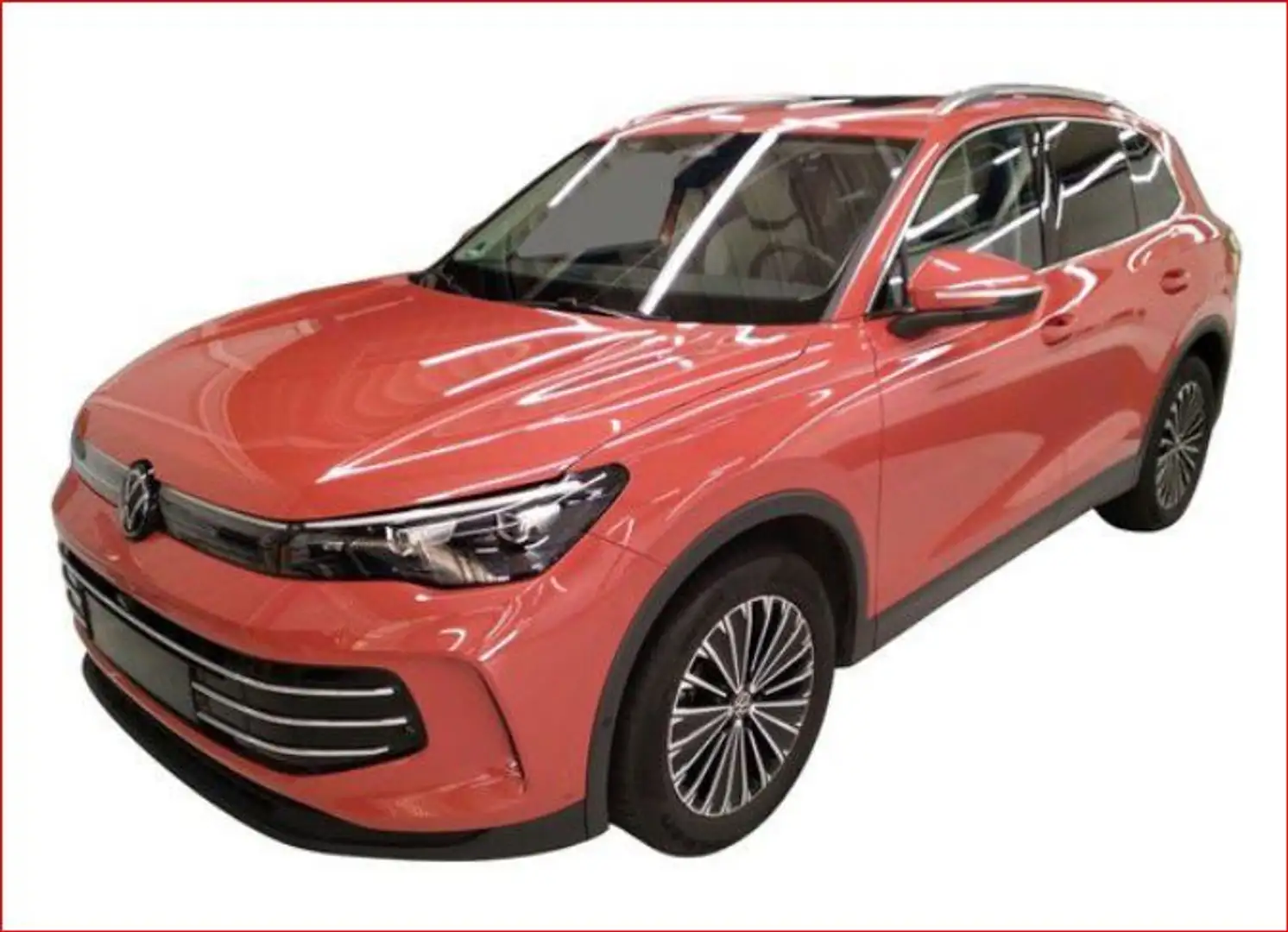 Volkswagen Tiguan 2.0 TDI Elegance Navi Pano StaHz AHK 360° Rot - 1