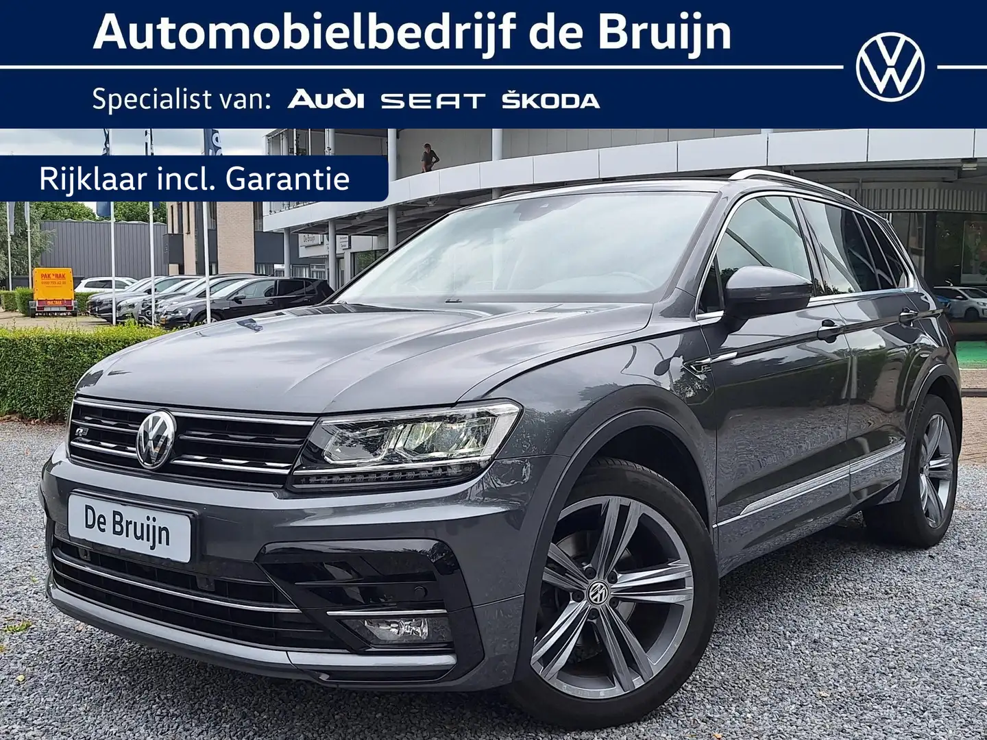 Volkswagen Tiguan 1.5 TSI R-Line (Virtual,Navi,Carplay,Led) Gris - 1