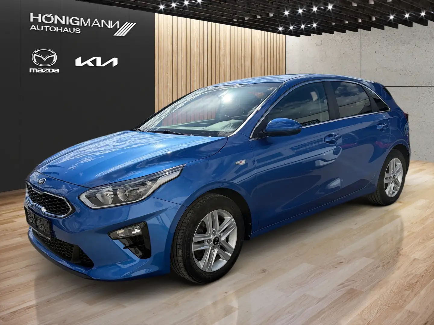 Kia Ceed / cee'd ceed 1,0 T-GDI GPF Silber Blau - 1