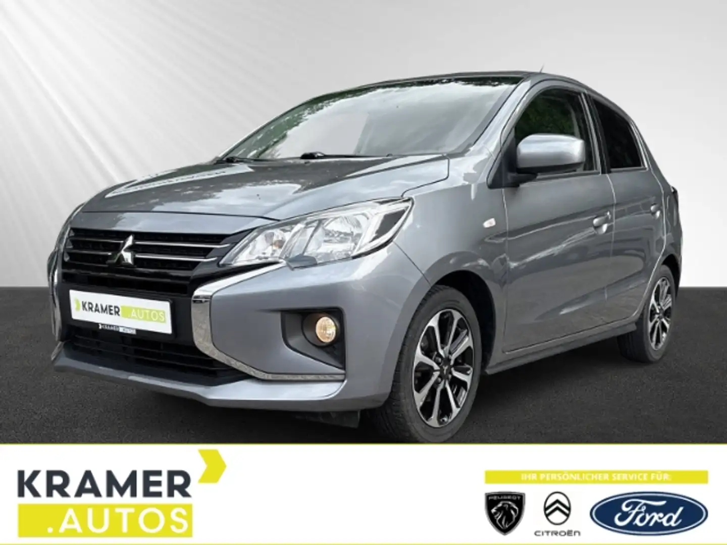 Mitsubishi Space Star Select+ 1.2 EU6d *KLIMA*ALU*SHZ*AUDIO*RFK Gris - 1