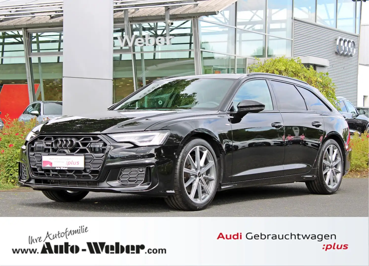 Audi A6 Avant 50TDI qu S LINE BLACK PANO AHK MATRIX Schwarz - 2