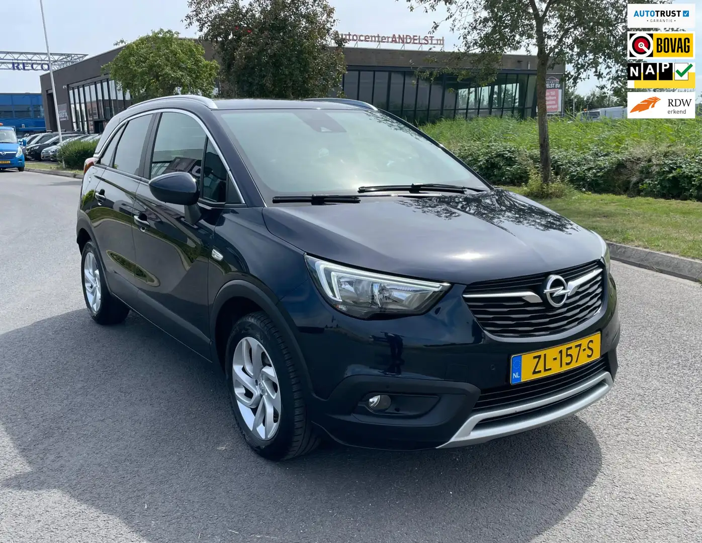 Opel Crossland X 1.2 Turbo Innovation, Cam, Cruise, Carplay, Keyles Bleu - 1