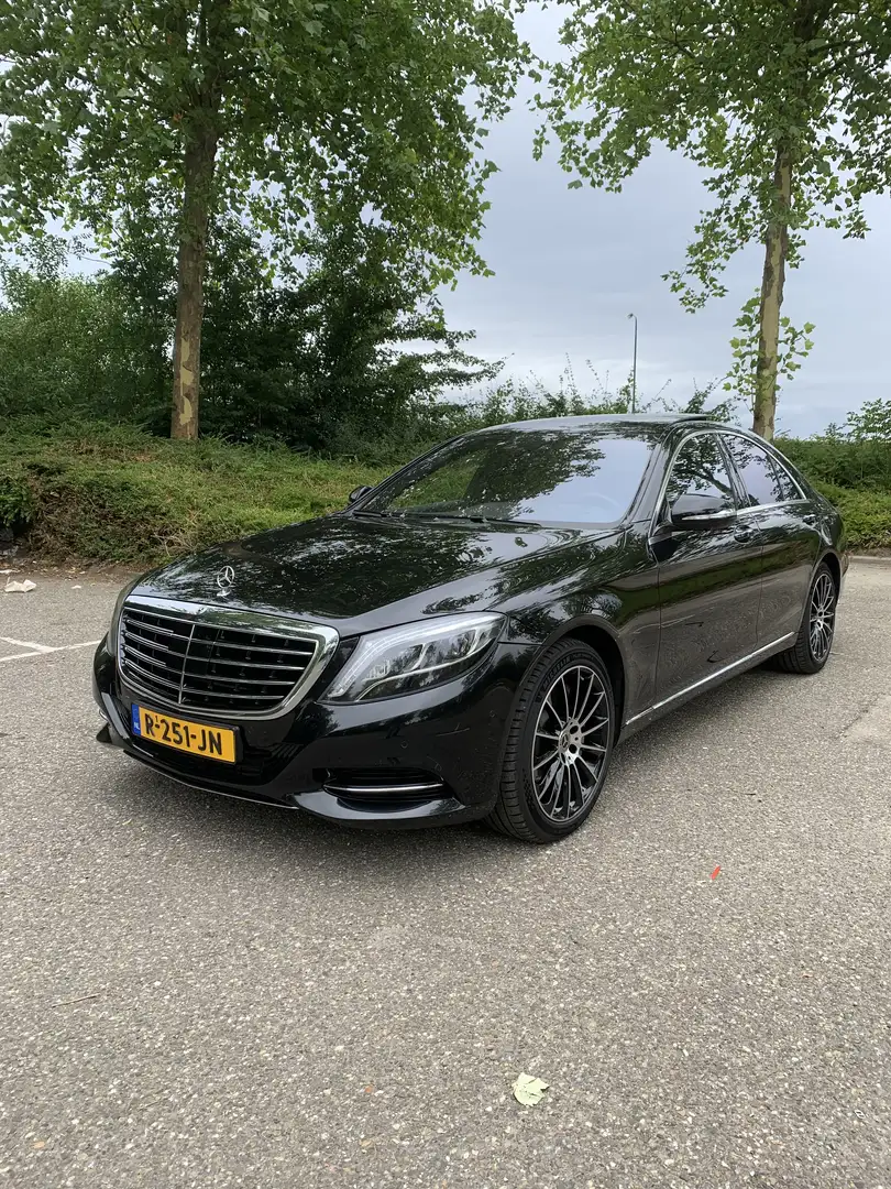 Mercedes-Benz S 500 S 500 4M Prestige Plus /Zeer lage km stand ! Zwart - 1