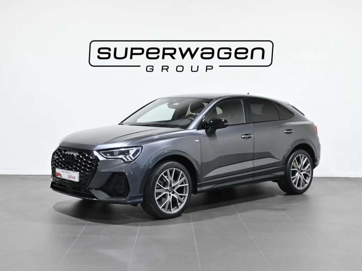 Audi Q3 Sportback 40 TDI Black line quattro S tronic 147kW Gris - 1