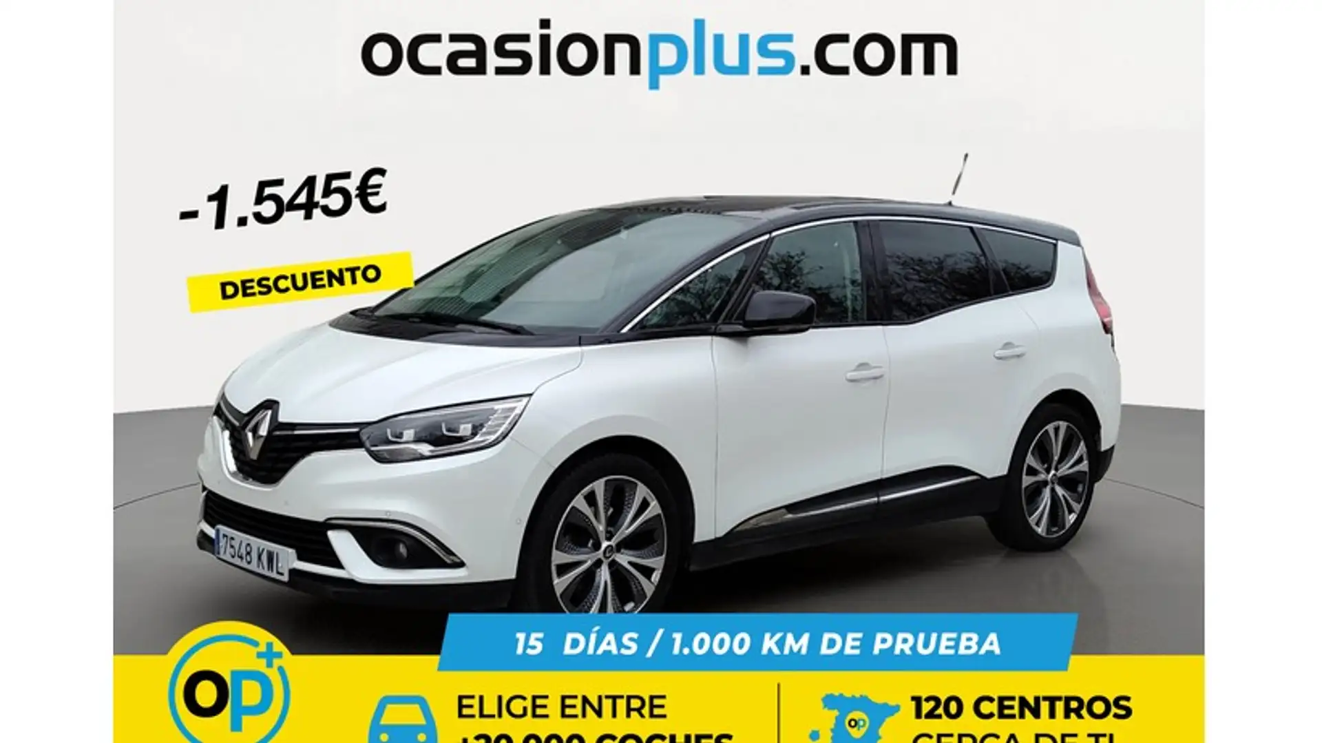 Renault Grand Scenic 1.3 TCe GPF Zen EDC 103kW Blanc - 1