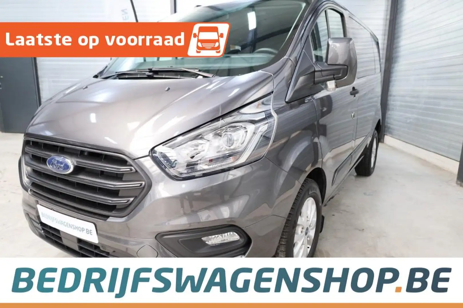 Ford Transit Custom Custom Trend L1H1 320 130pk MT6 FWD Dubbele Cabine Grijs - 1