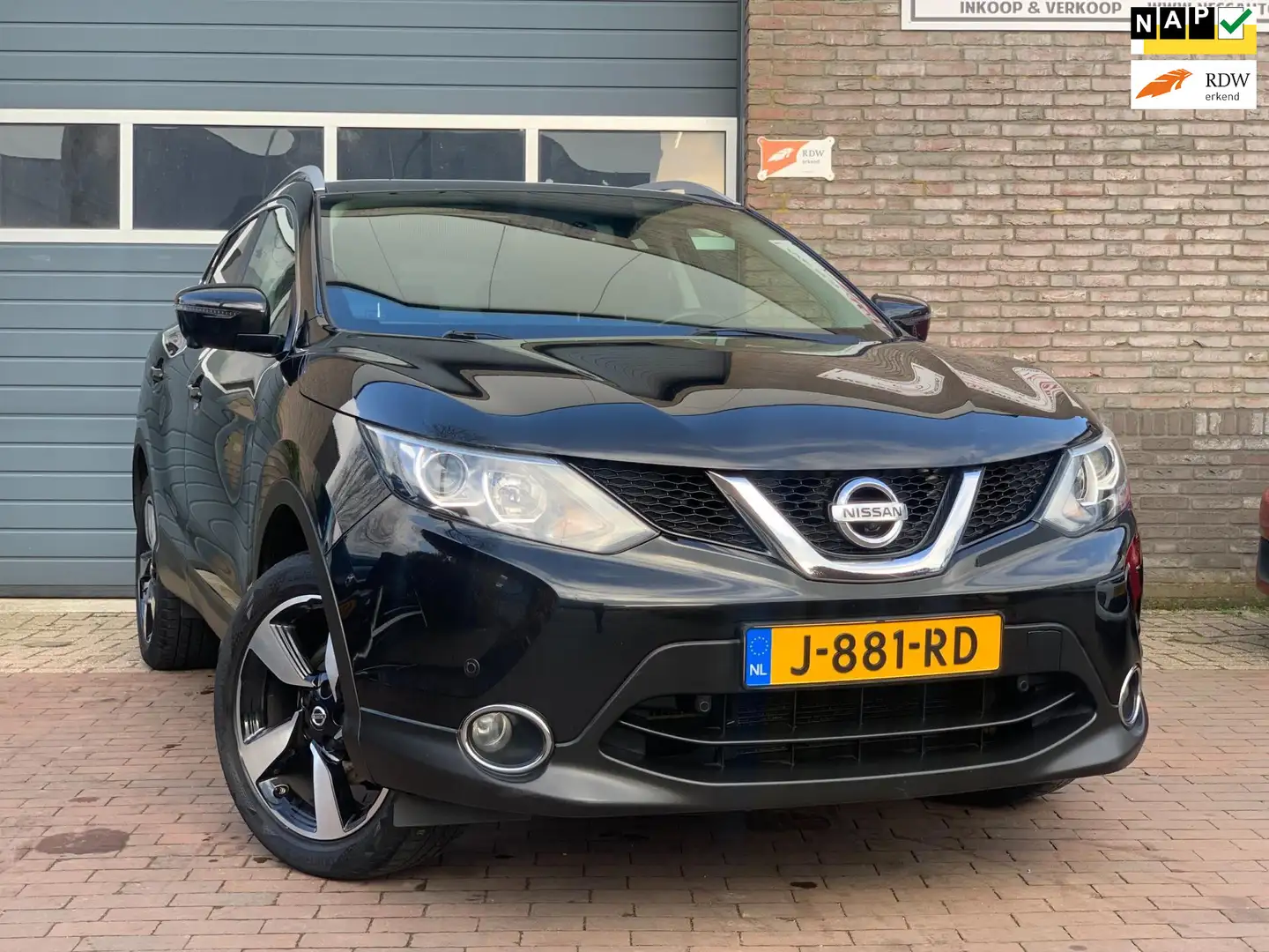 Nissan Qashqai 1.2 Tekna Panoramadak|Climate|Navi Schwarz - 1