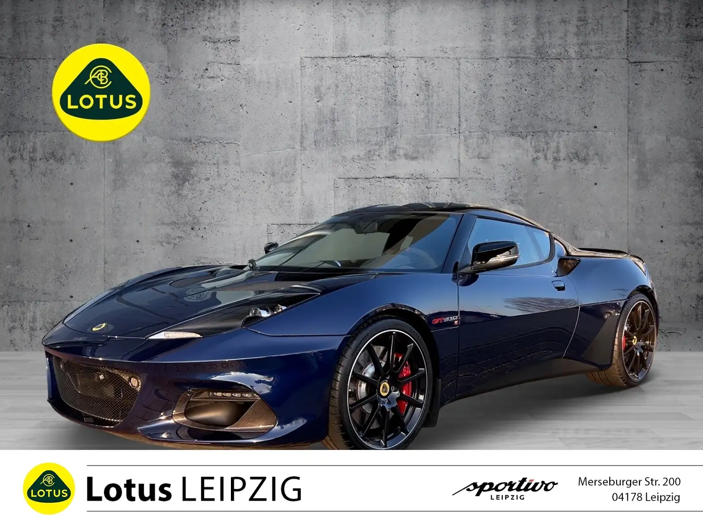 Lotus Evora GT 410 Sport *Neuwertig* Lotus Leipzig* Blue - 1