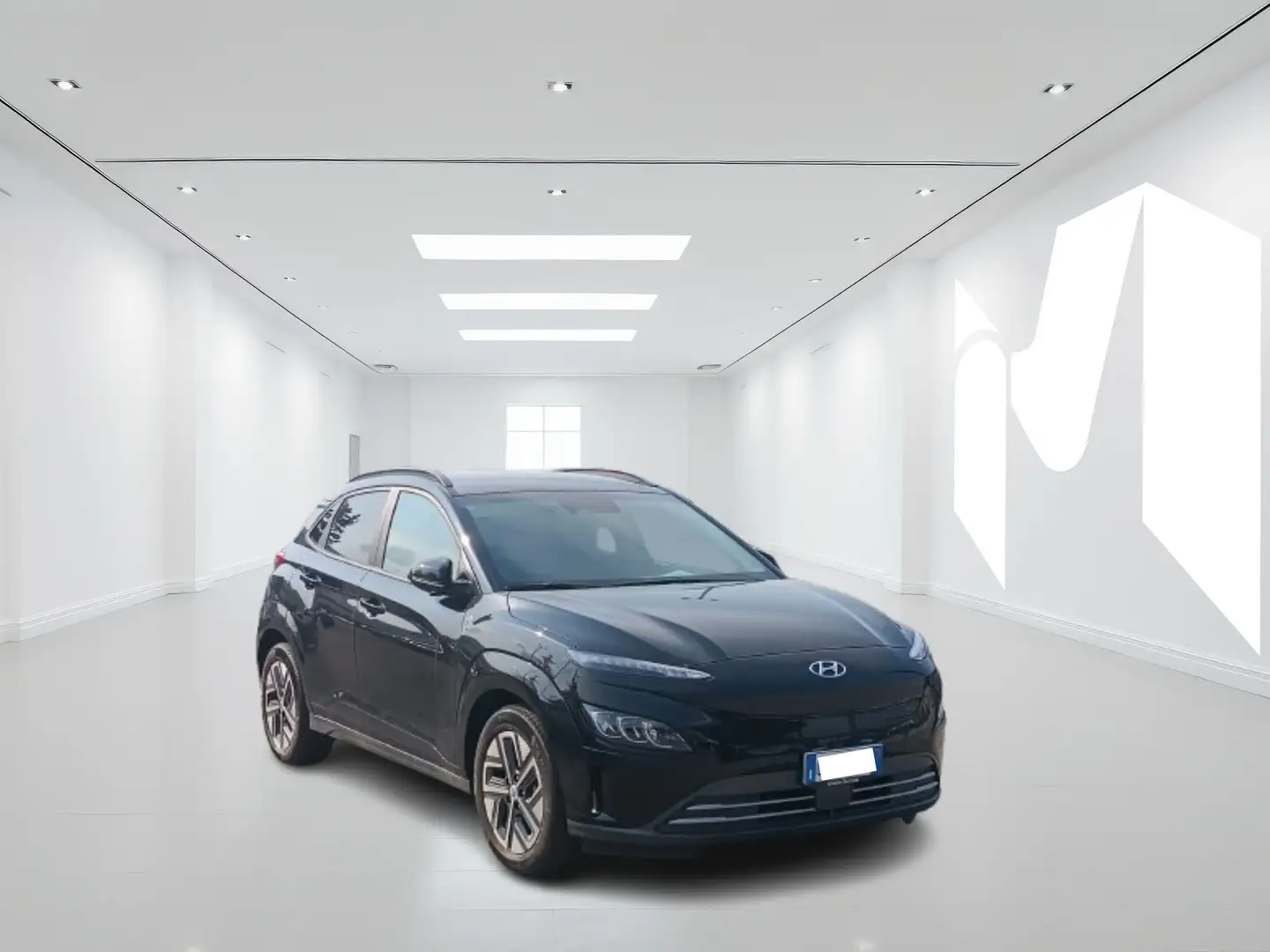 Hyundai KONA 64 kWh EV Xline - GM723MB TASSO 0 ANTICIPO 0 Nero - 1