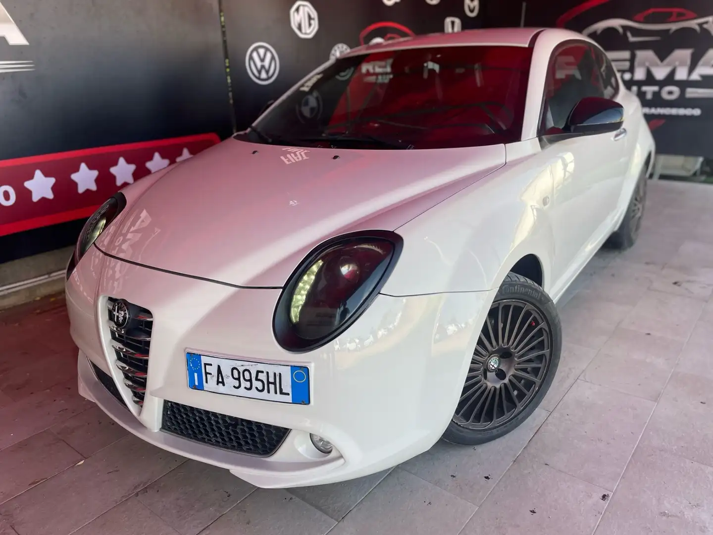 Alfa Romeo MiTo 1.3 JTDm 85 CV S&S Racer Blanc - 2