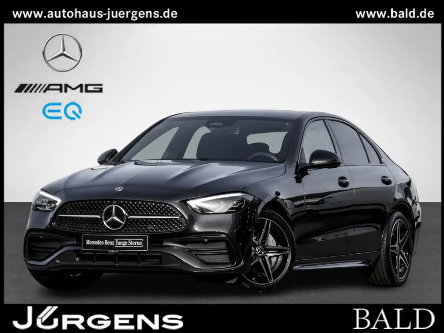 Mercedes-Benz C 180 AMG-Sport/LED/Distr/360/Night/Memo/Ambi/18 Grau - 1