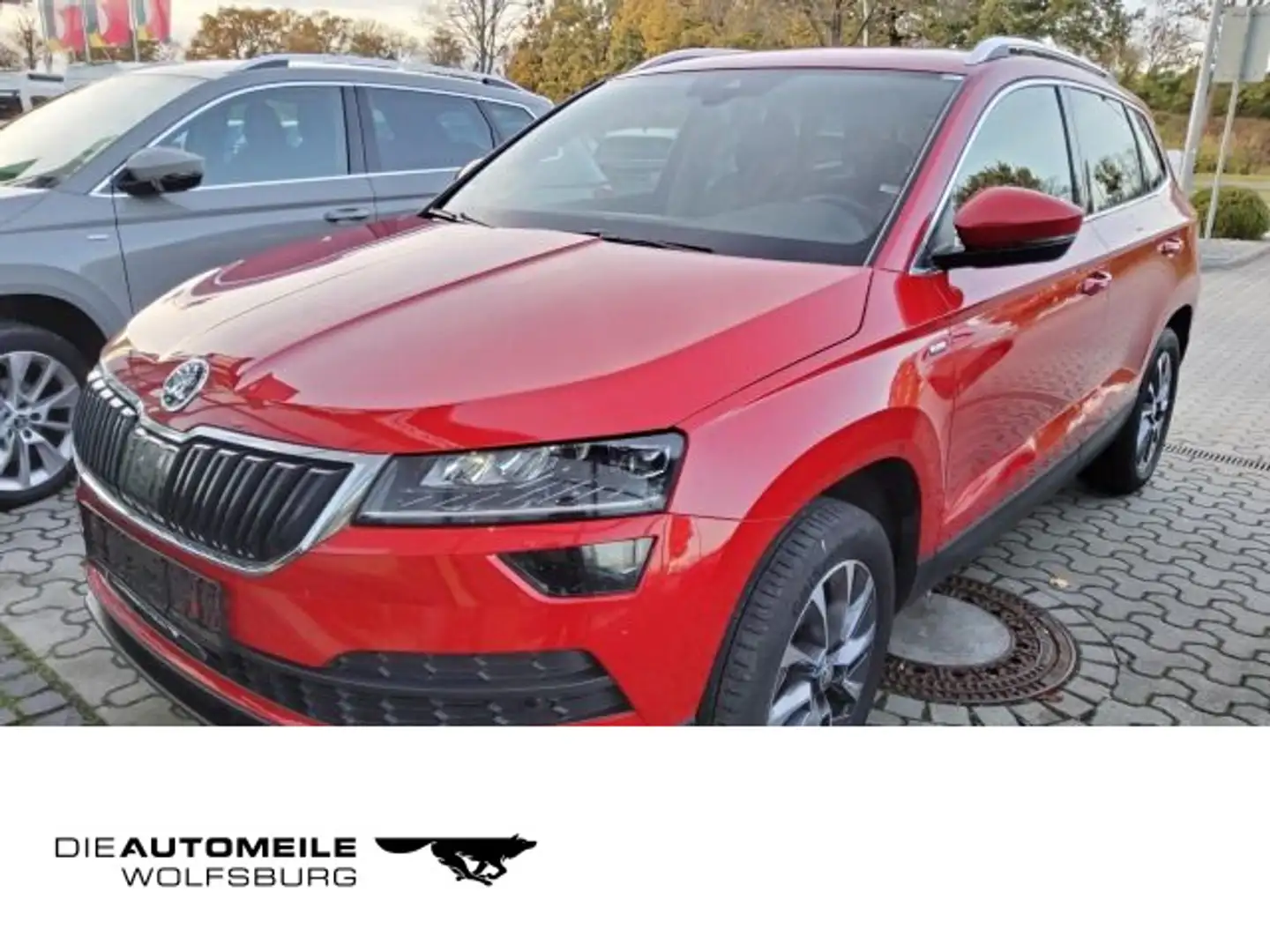 Skoda Karoq 2.0 TDI DSG 4x4 Drive 125 AHK/Rückkam/Temp Rood - 1