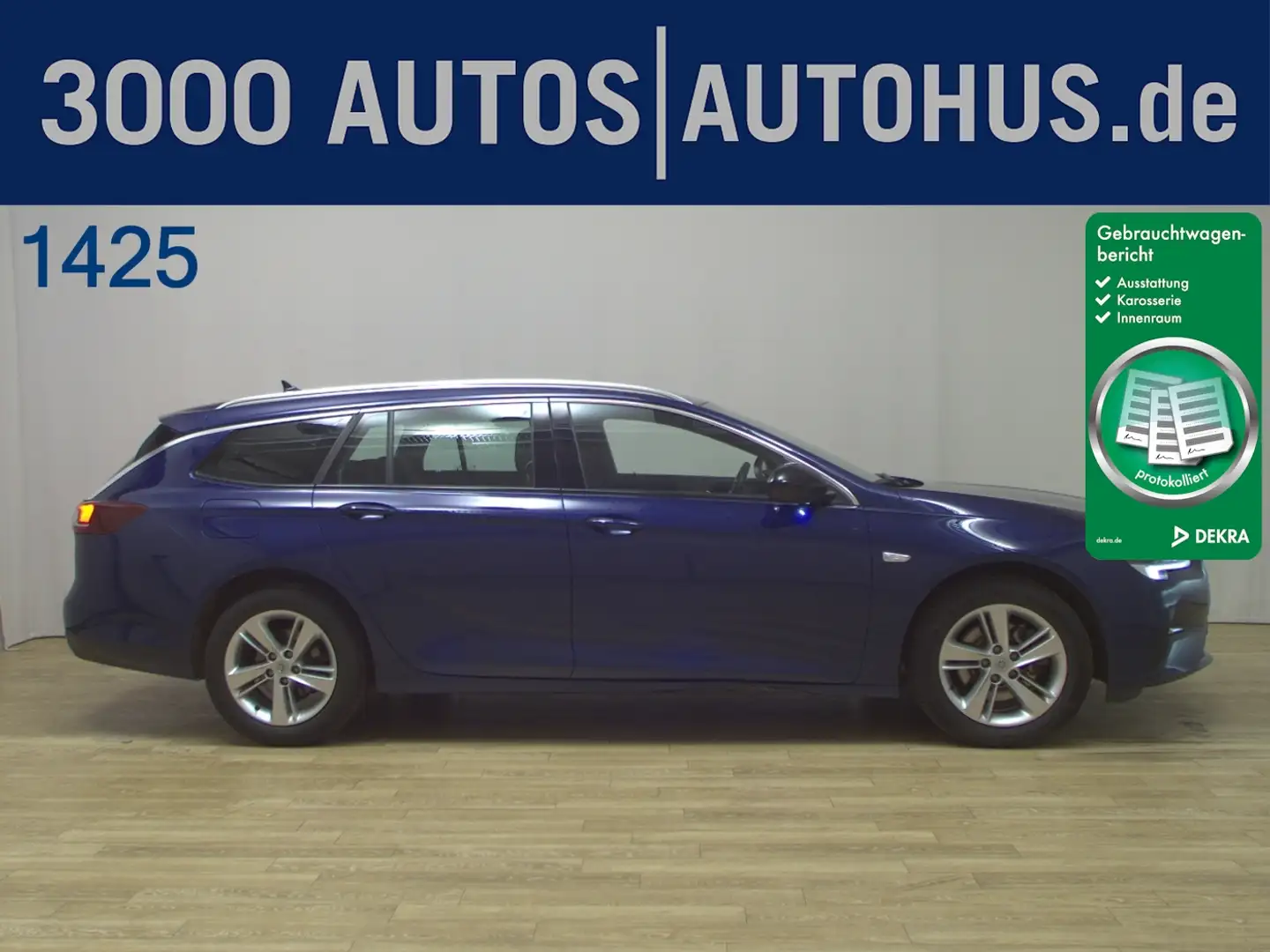 Opel Insignia ST 2.0 CDTI Elegance Navi LED HuD RFK Blau - 1