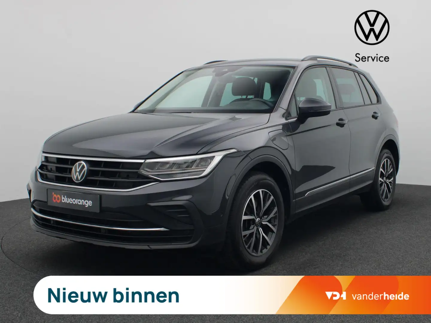 Volkswagen Tiguan 1.4 life eHybrid 245PK DSG full led, adaptive crui Grijs - 1
