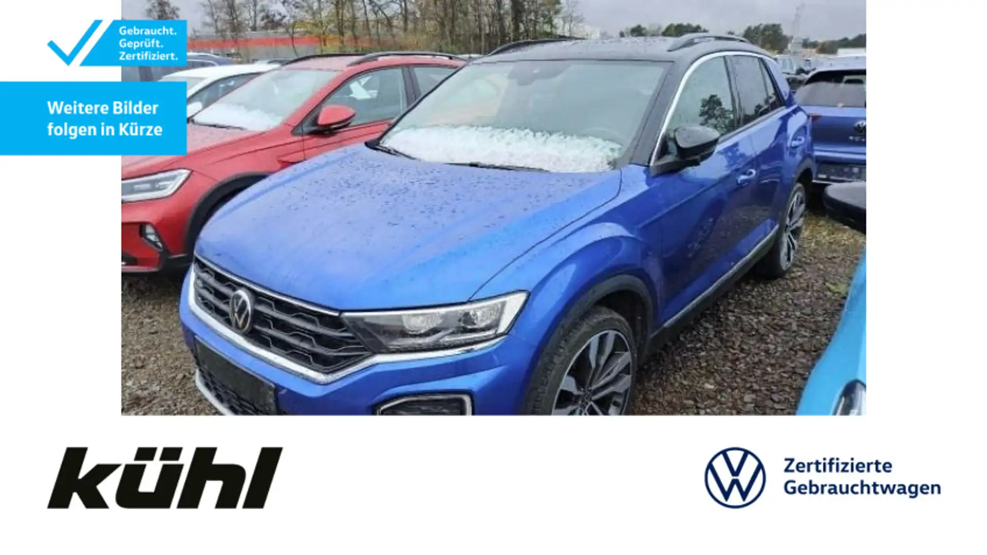 Volkswagen T-Roc 1.5 TSI DSG Sport LED/Kamera/AHK Blau - 1