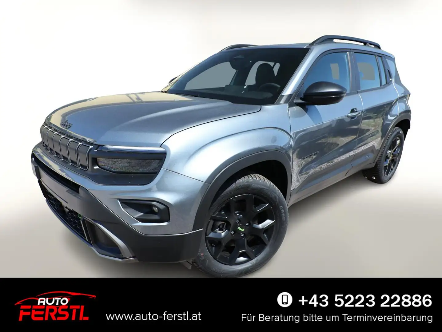 Jeep Avenger Upland MHEV 4xe SHZ ACC Kam 17Z Klimaaut 100 kW... Grau - 1