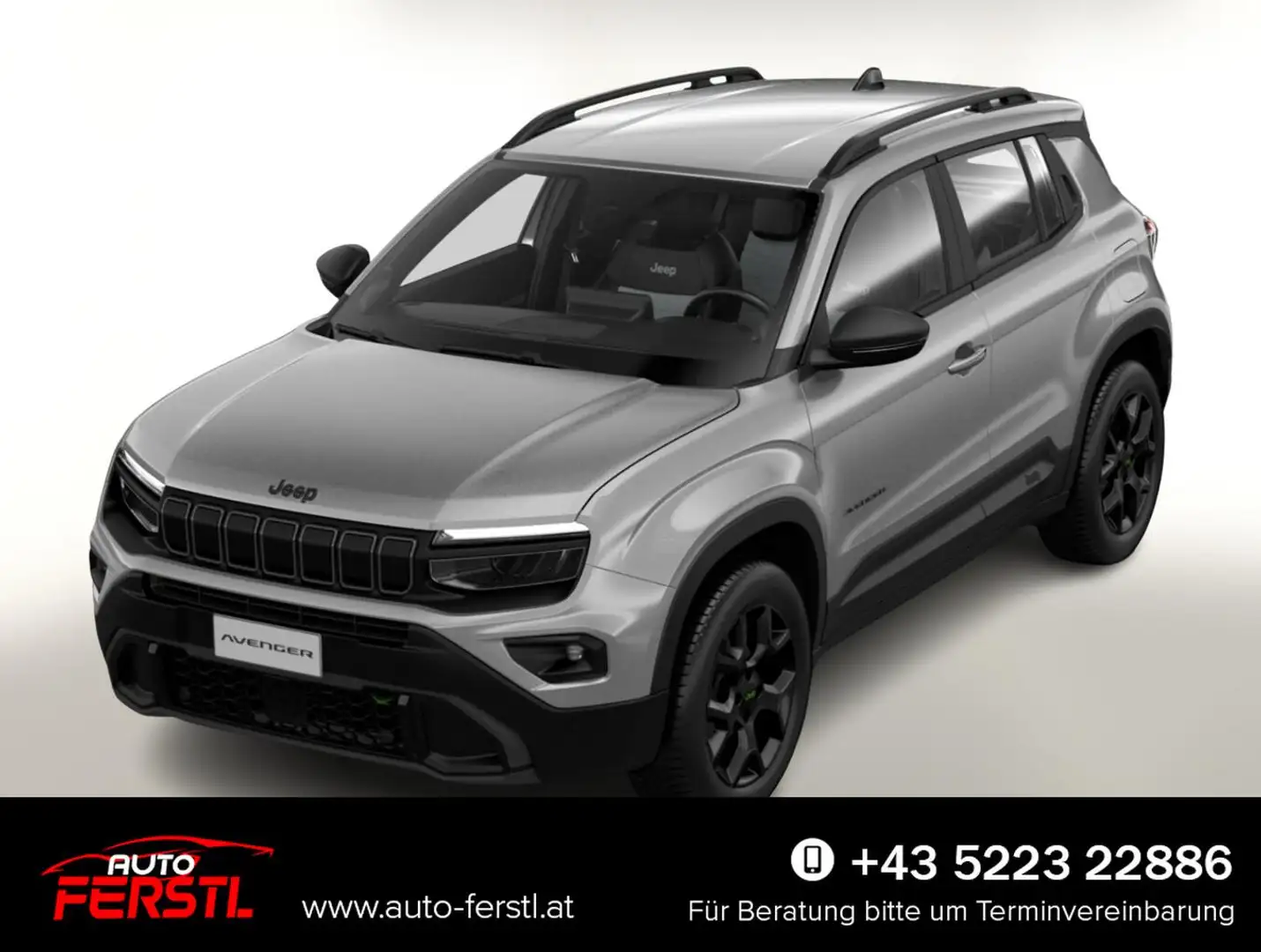 Jeep Avenger Upland MHEV 4xe SHZ ACC Kam 17Z Klimaaut 107 kW... Grau - 1