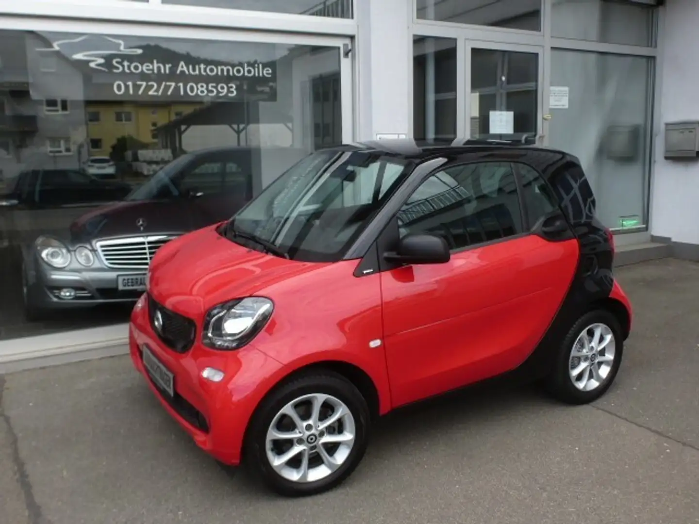 smart forTwo PASSION NUR 14.489KM AUTOMATIK KLIMA TOP Rosso - 1