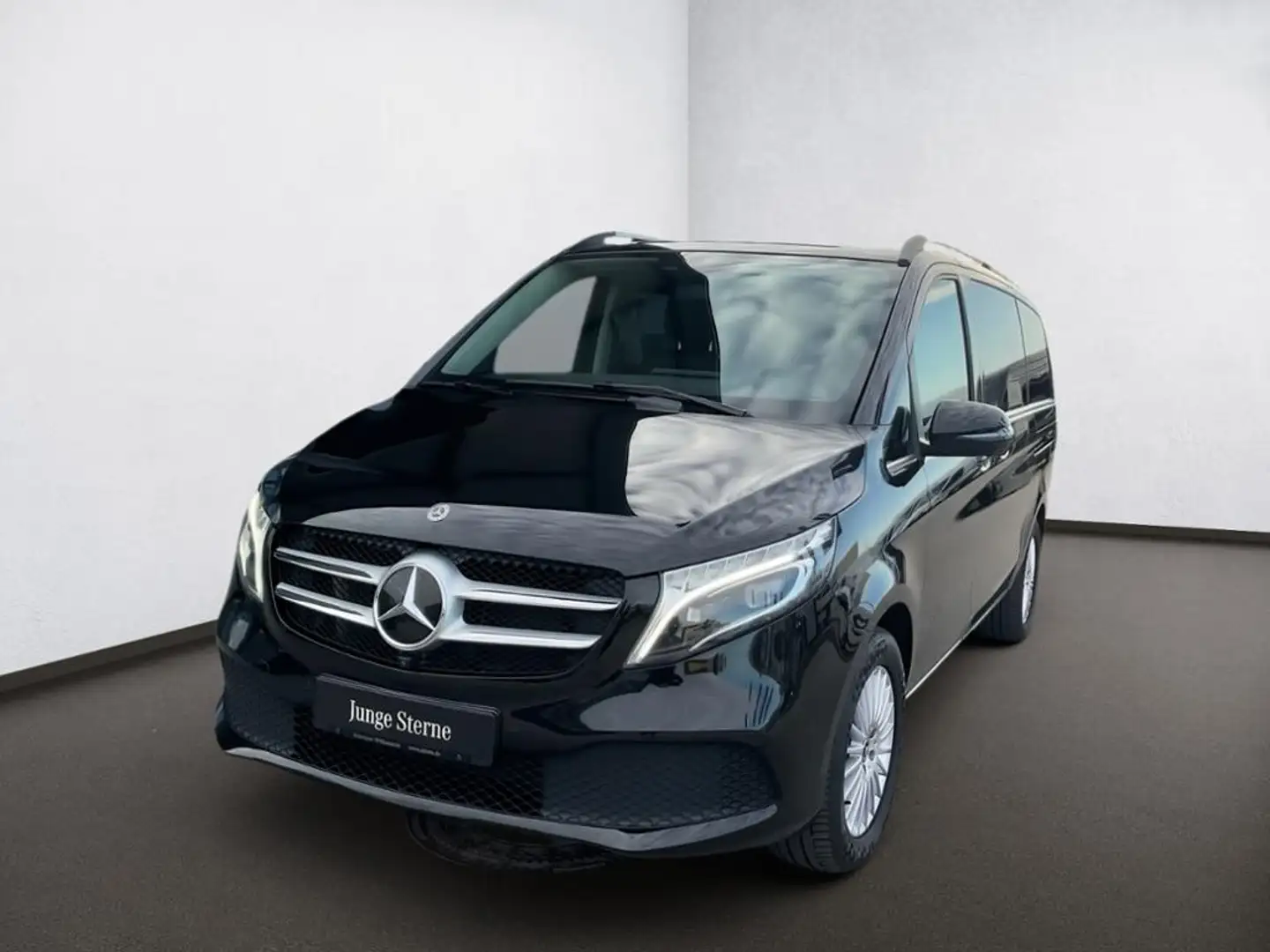 Mercedes-Benz V 300 d AVANTGARDE lang Kühlschr*Dirstr.*AHK*360 Schwarz - 2