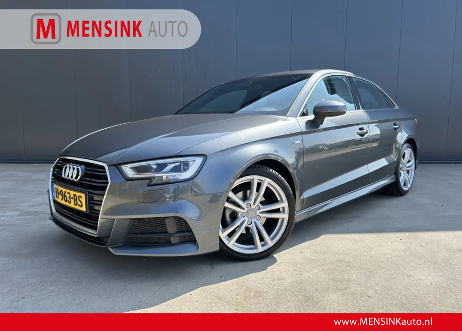 Audi A3 Limousine 35 TFSI 150 PK S Line Sport VIRTUAL COCK Grijs - 1