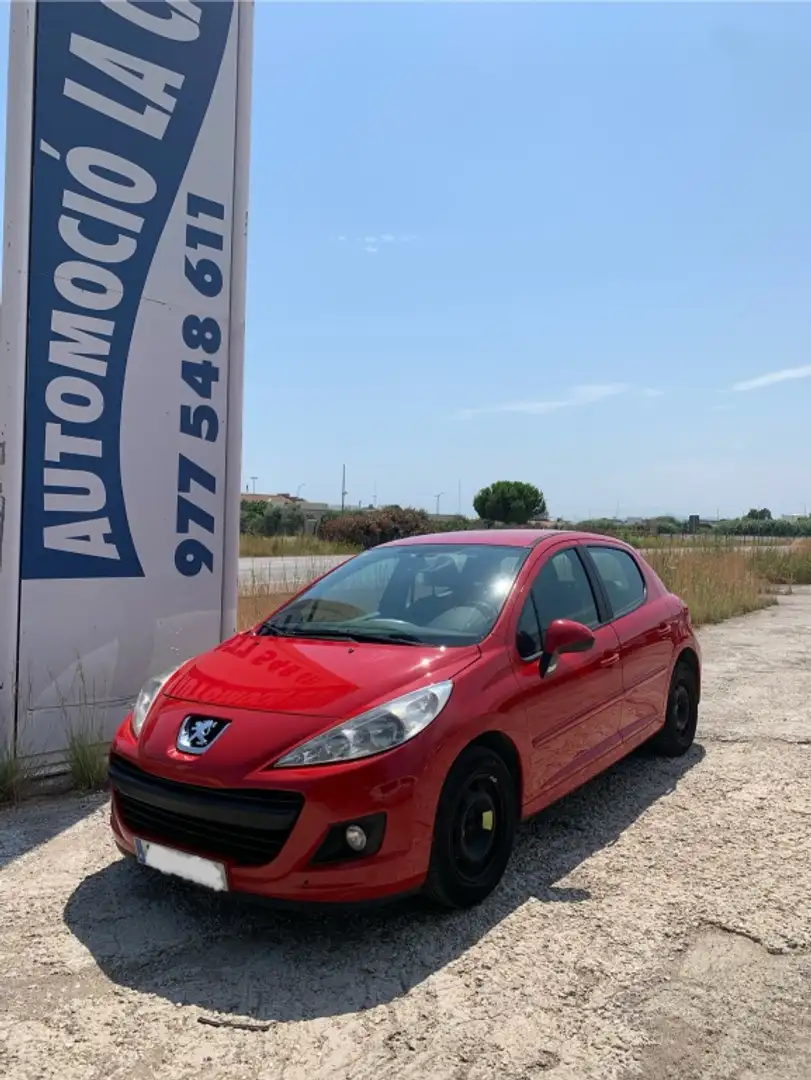 Peugeot 207 1.4HDI FAP Access Rojo - 1
