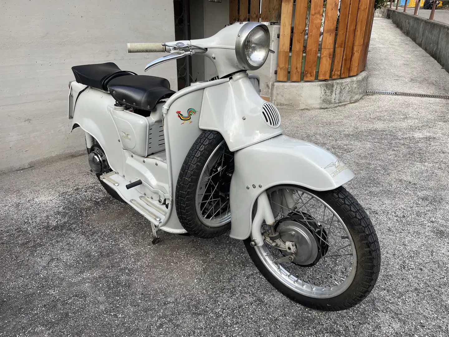 Moto Guzzi Galletto Avviamento elettrico Blanco - 2