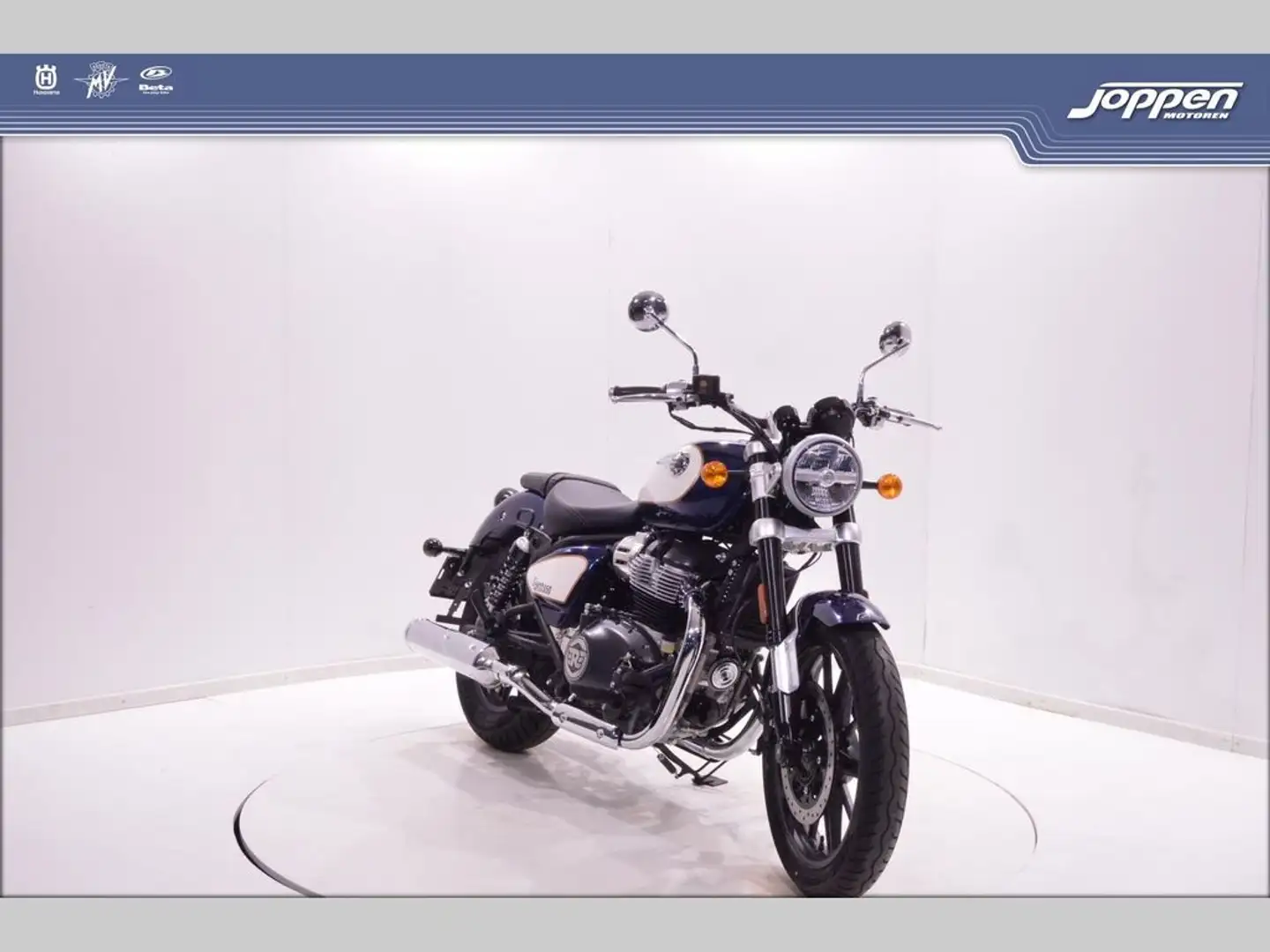 Royal Enfield Super Meteor 650 supermeteor650 celestial Azul - 2