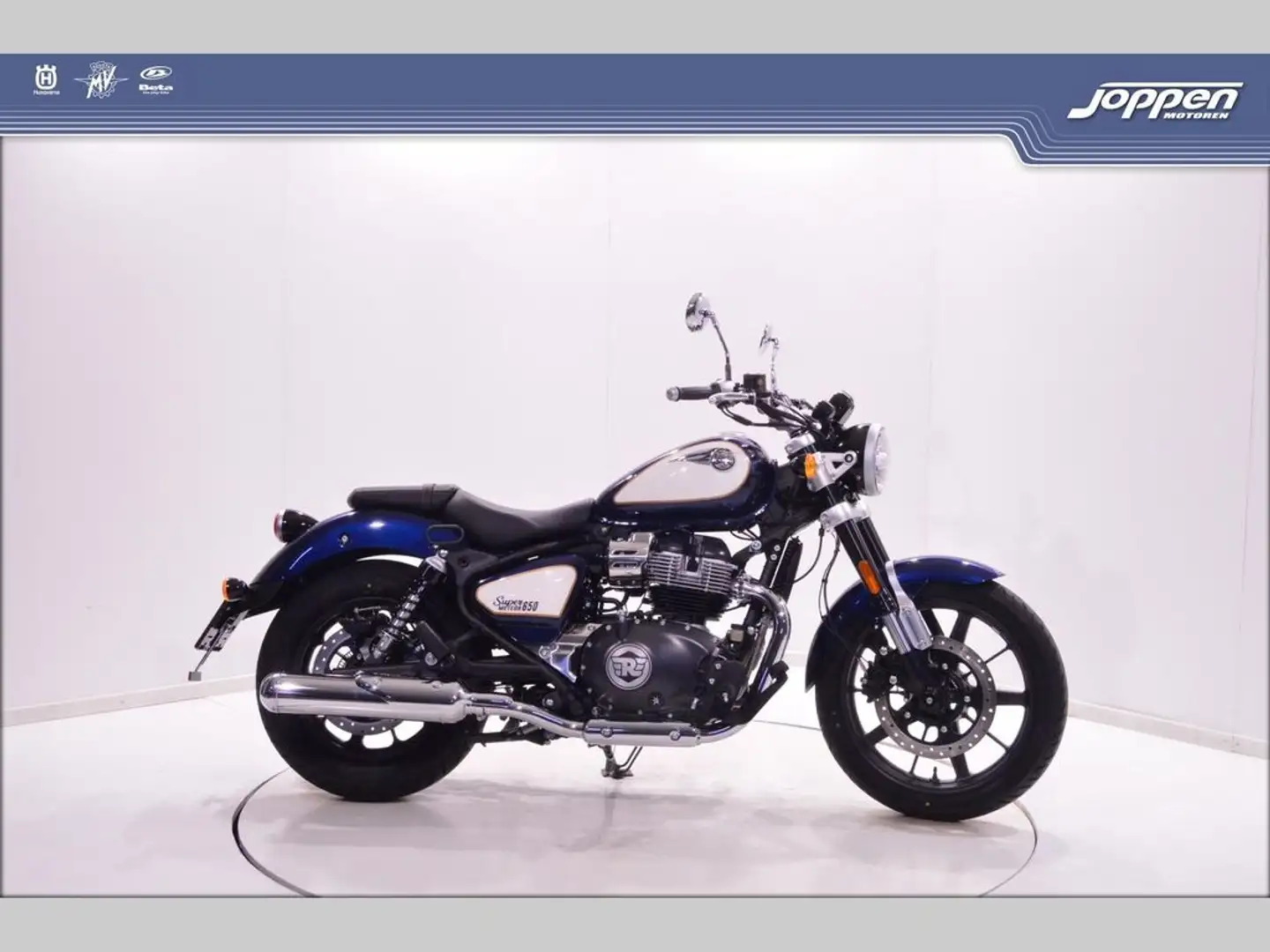 Royal Enfield Super Meteor 650 supermeteor650 celestial Azul - 1