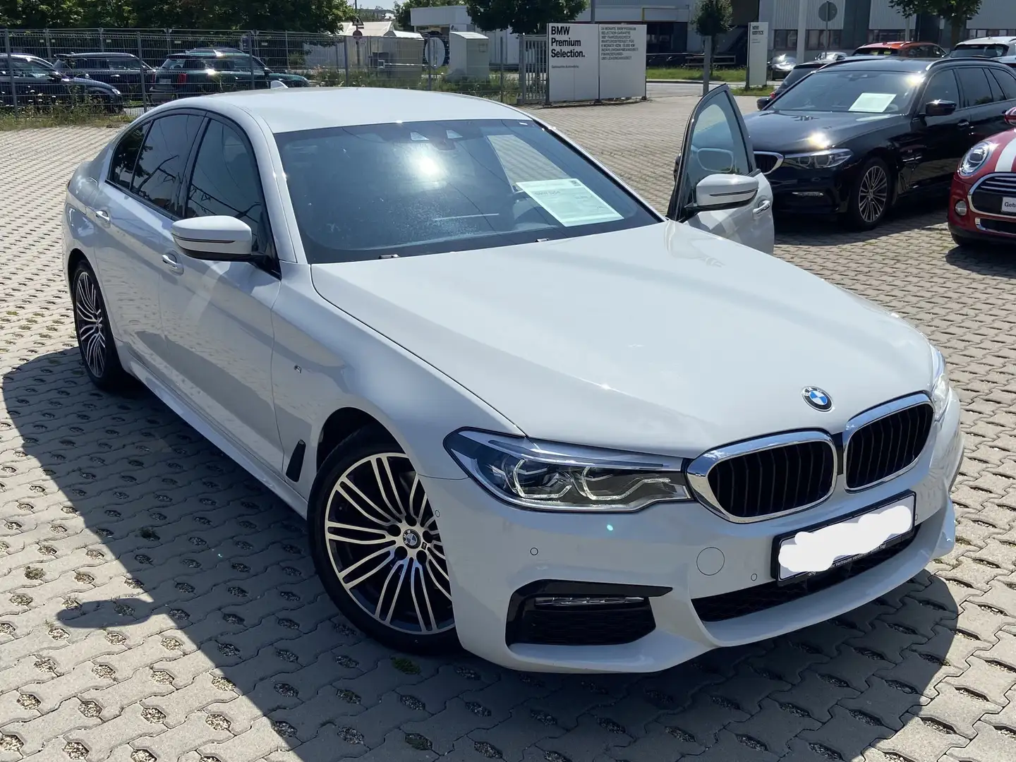BMW 525 5er Diesel 525d Aut. Weiß - 1