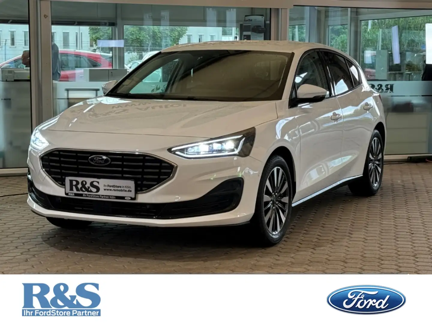 Ford Focus Titanium X MHEV+Automatik+Matrix-LED+B&O Weiß - 1