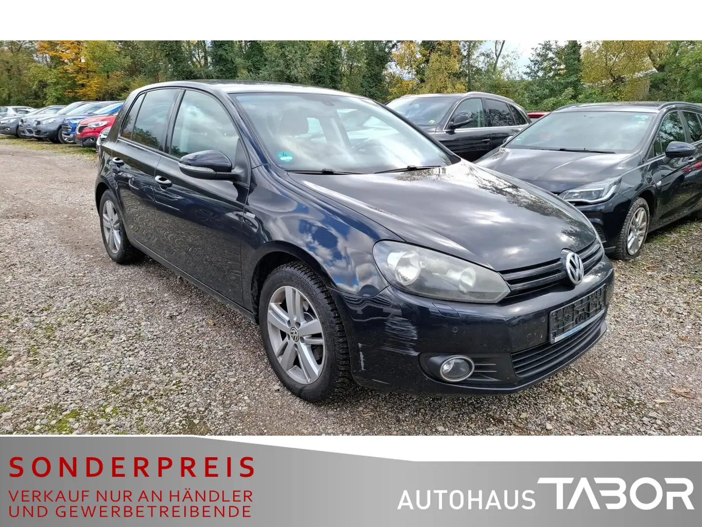 Volkswagen Golf VI 1.2 TSI Match LM Climatr. PDC SHZ el. FH Schwarz - 2