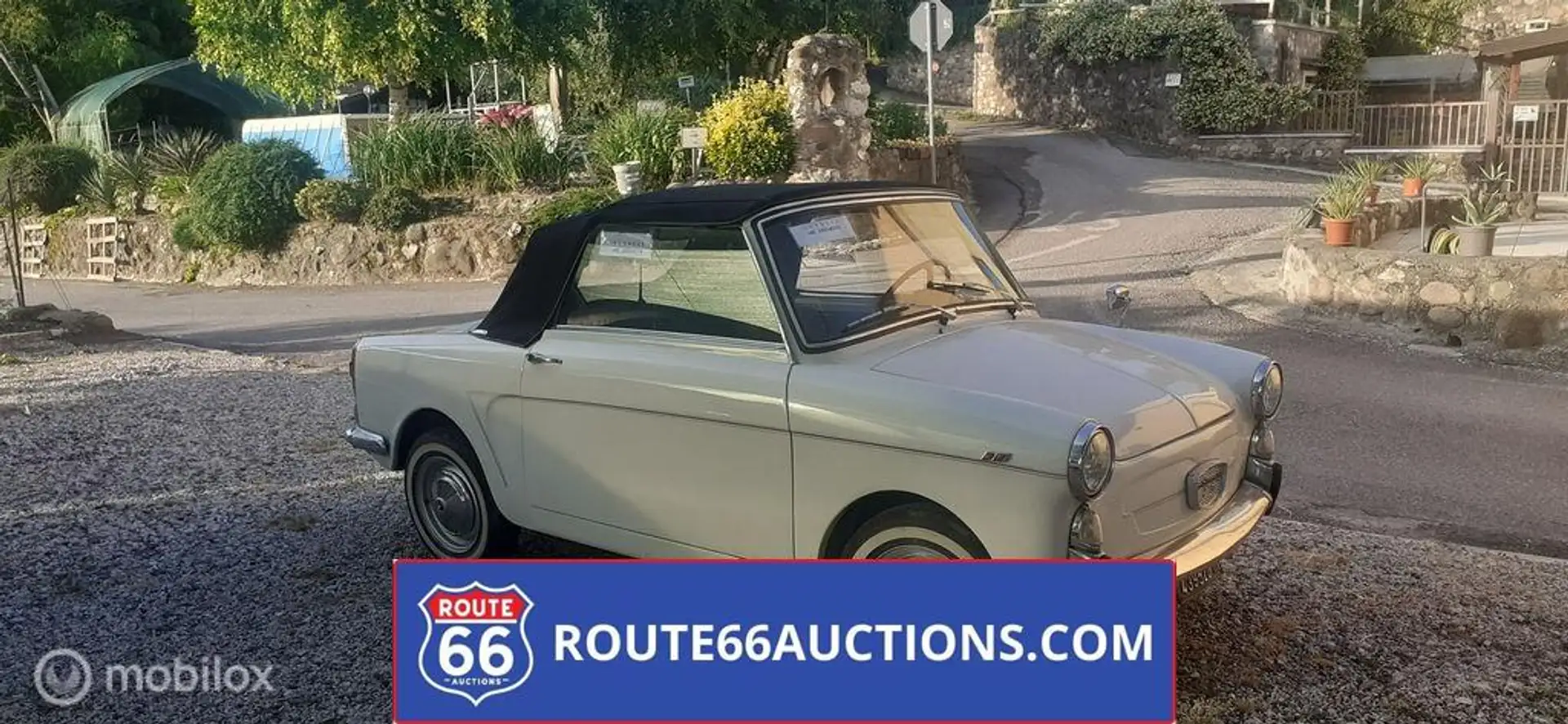 Autobianchi Bianchina Cabriolet | 1969 | Route 66 Auctions Black - 2