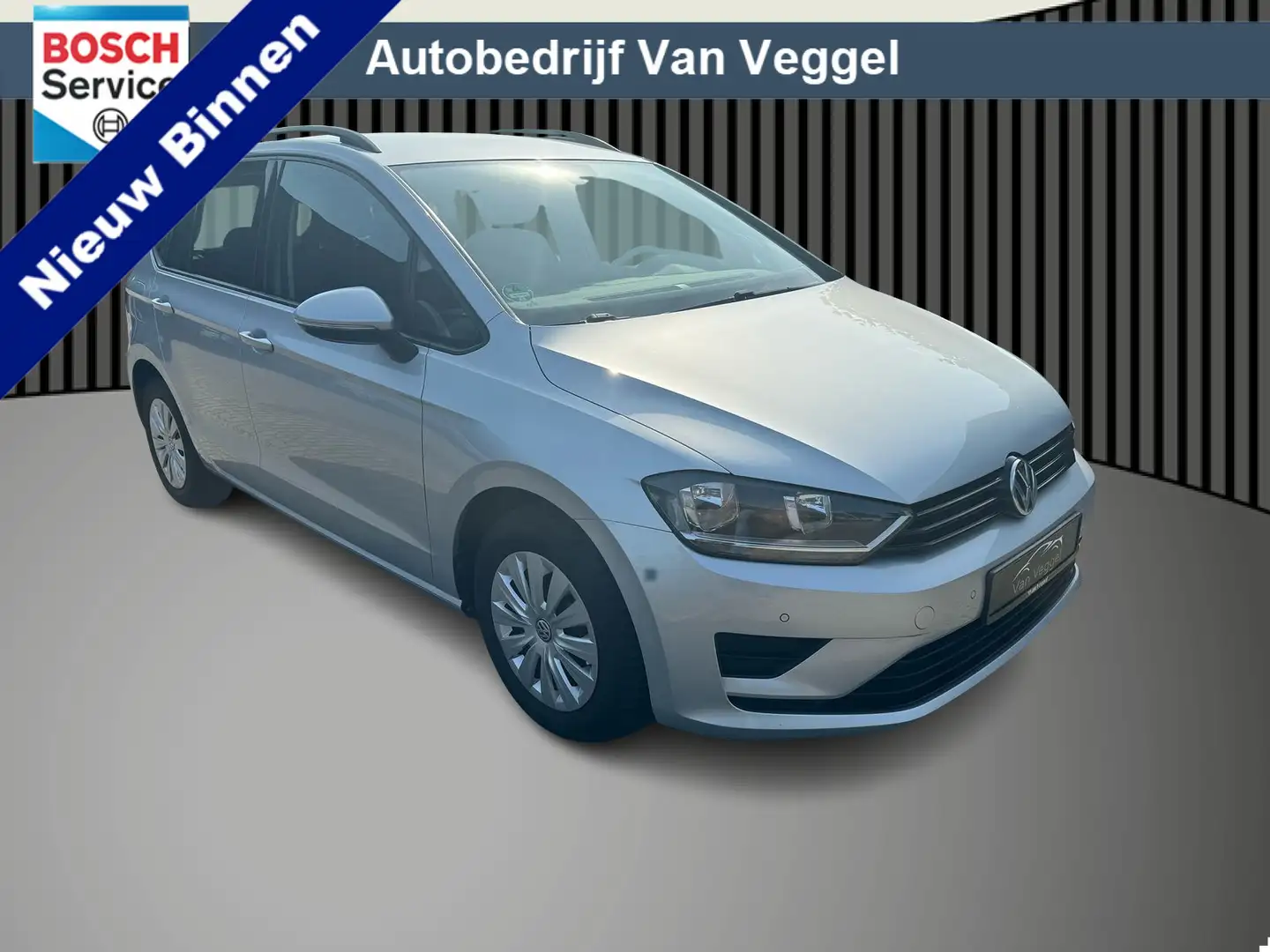 Volkswagen Golf Sportsvan 1.2 TSI Business Edition airco, parkeersensoren, e Zilver - 1
