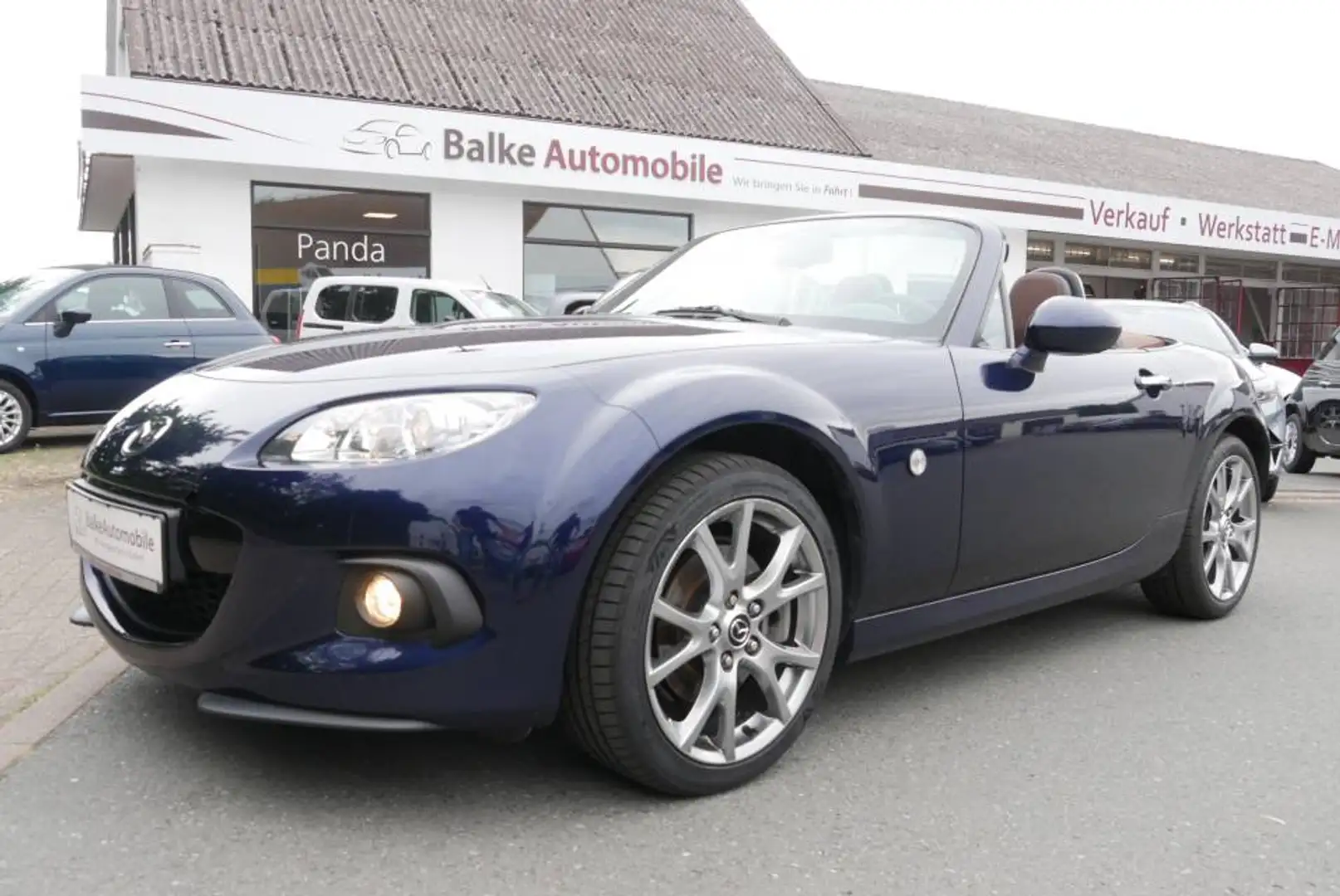 Mazda MX-5 1.8 KENKO *Leder*Sitzhzg*Navi*17'Alu*uvm! Blau - 1