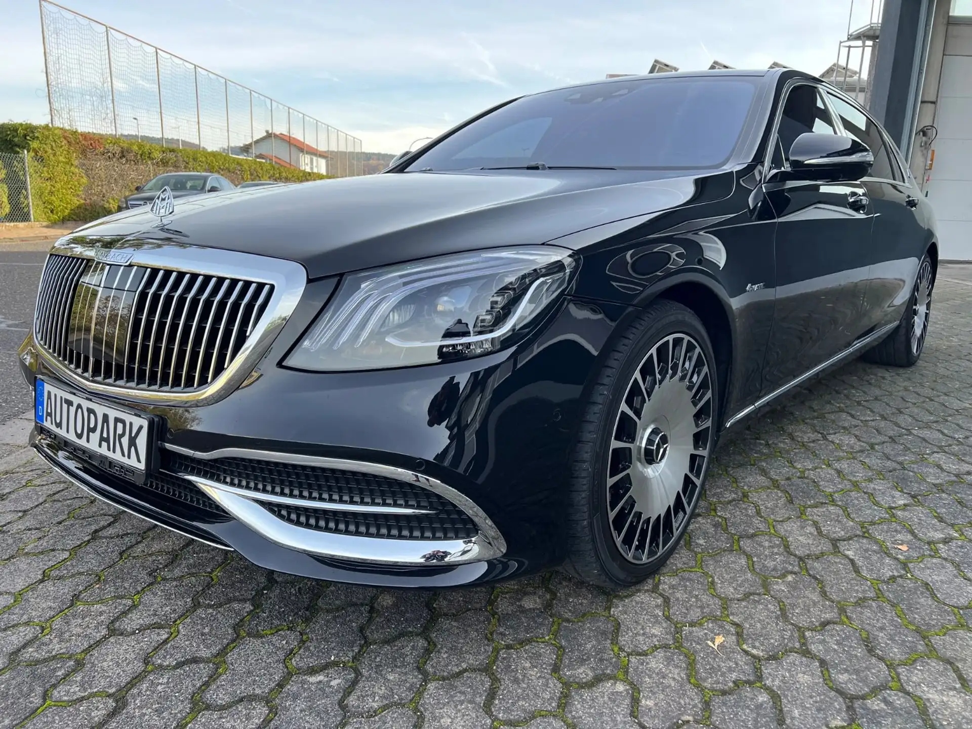 벤츠 S-클래스 S 500 4MATIC 2016 검정 사진 1