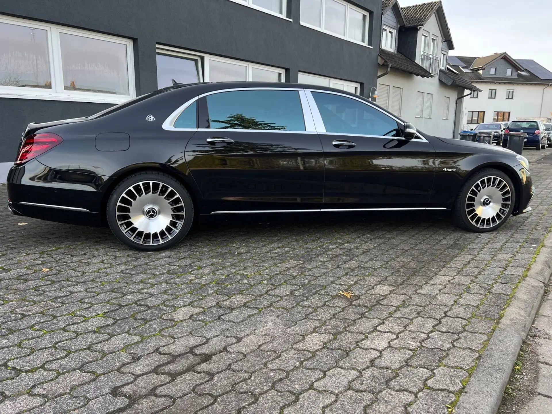 벤츠 S-클래스 S 500 4MATIC 2016 검정 사진 7