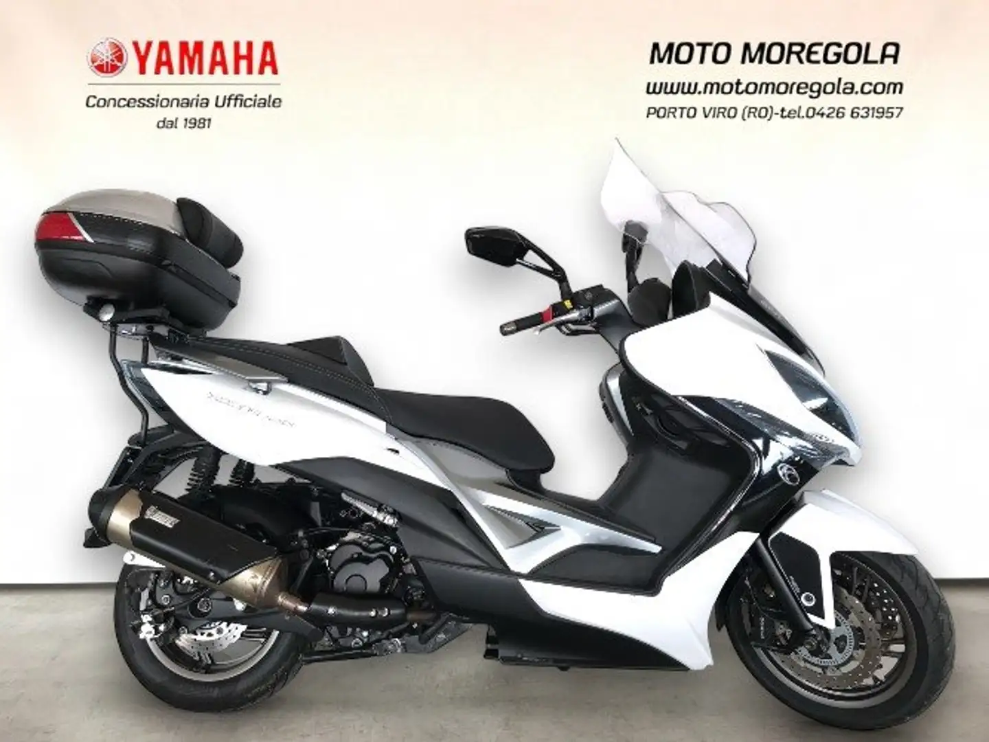 Kymco Xciting 400i Alb - 1