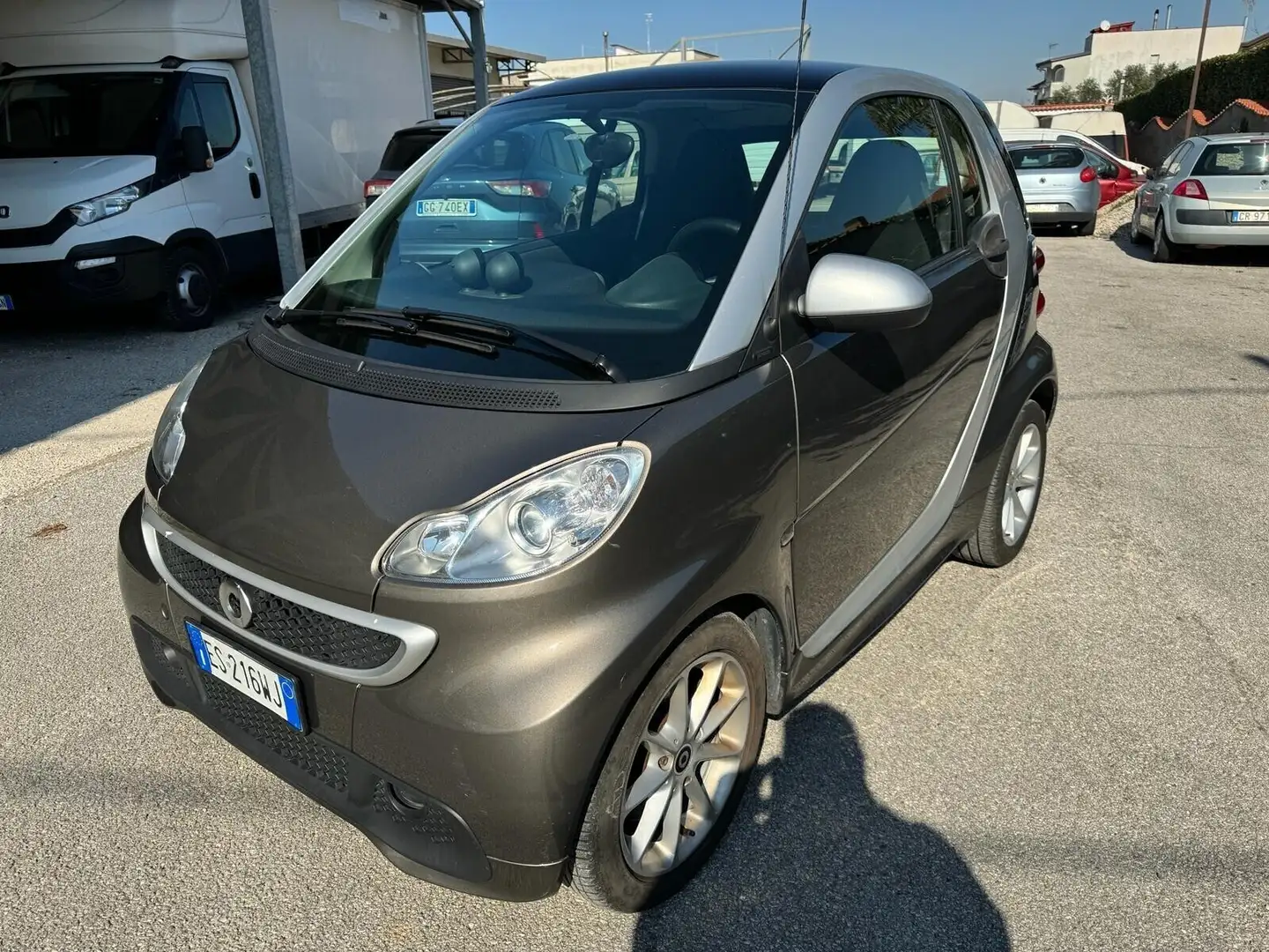 smart forTwo 1000 52 kW MHD coupé passion Gris - 2
