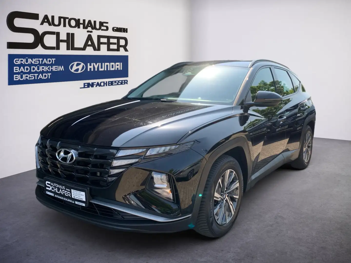 Hyundai TUCSON TUCSON 1.6 T-GDI Select Mild-Hybrid Navi Nero - 1