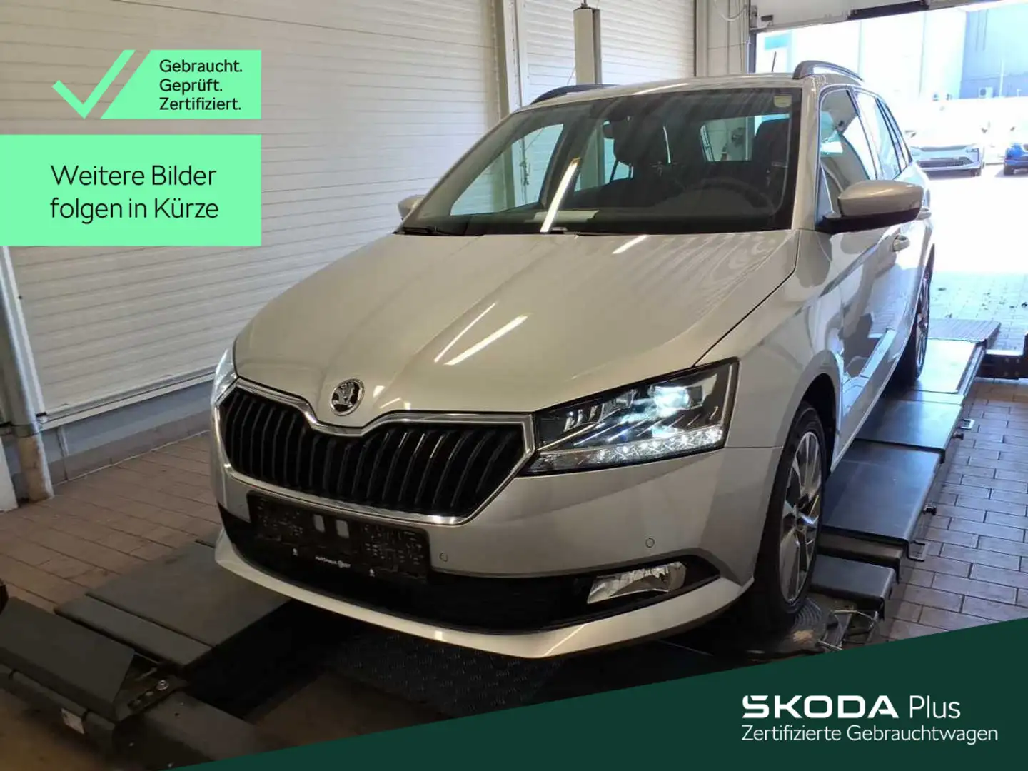 Skoda Fabia Combi 1.0 TSI DSG Best OF*LED*NAVI*PDC*SHZ Silber - 1