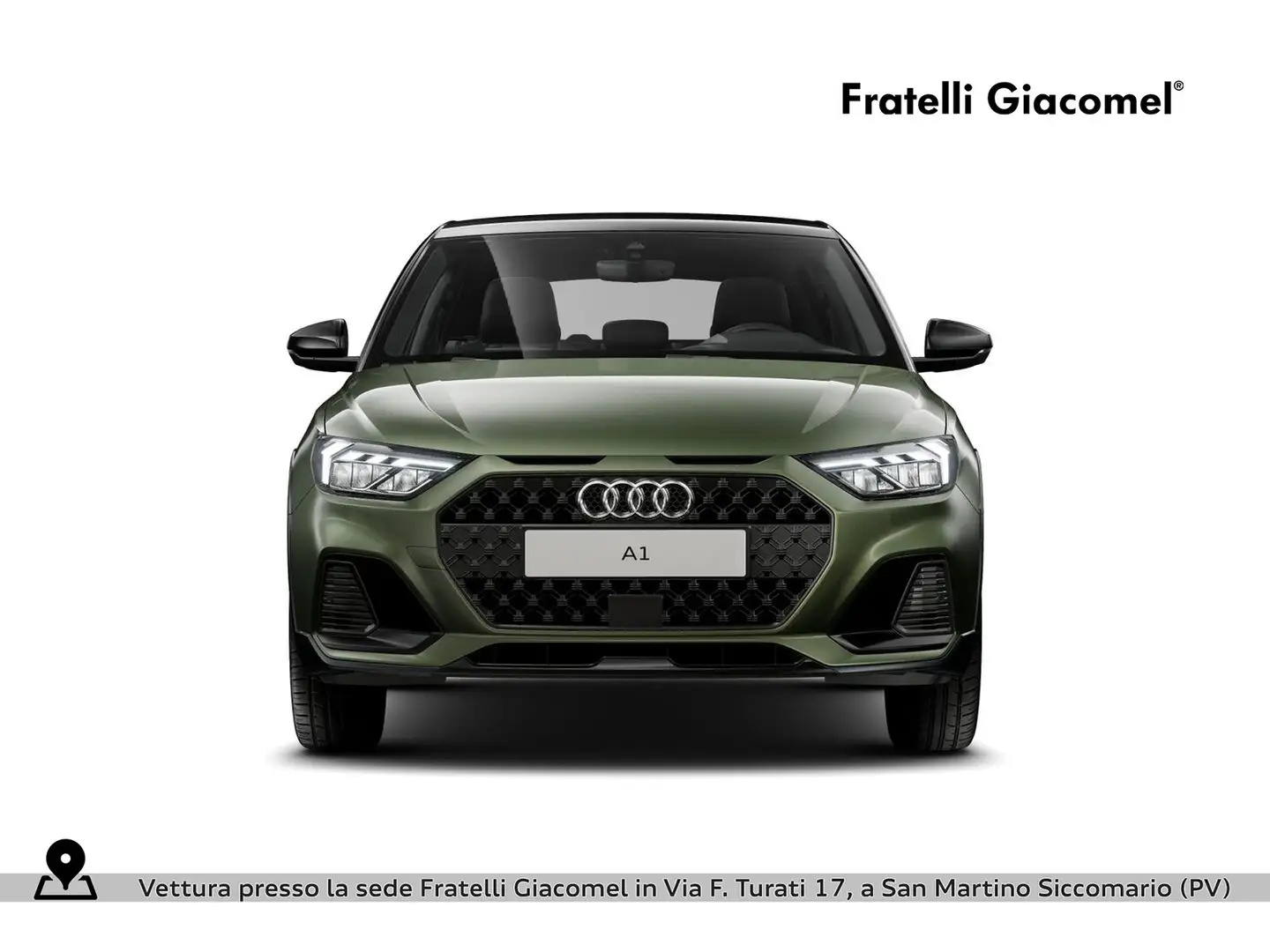Audi A1 allstreet 30 1.0 tfsi identity contrast 116cv s tr Verde - 2