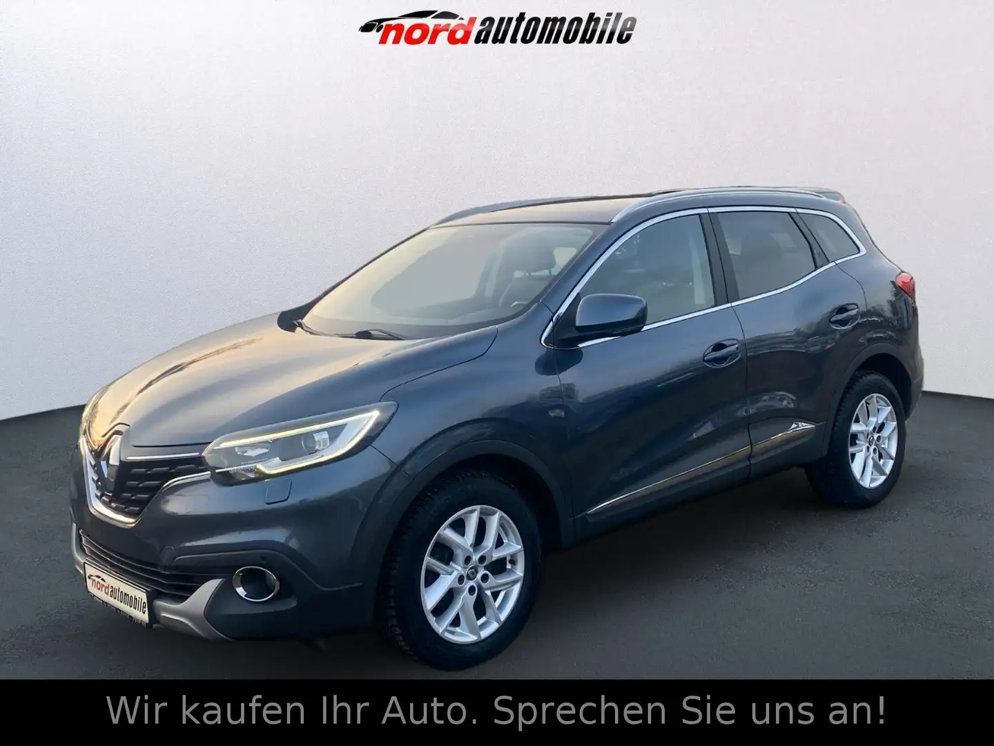 Renault Kadjar XMOD/ 1.Hand/ Shz/ Navi/ Leder/// Tüv neu Grau - 1