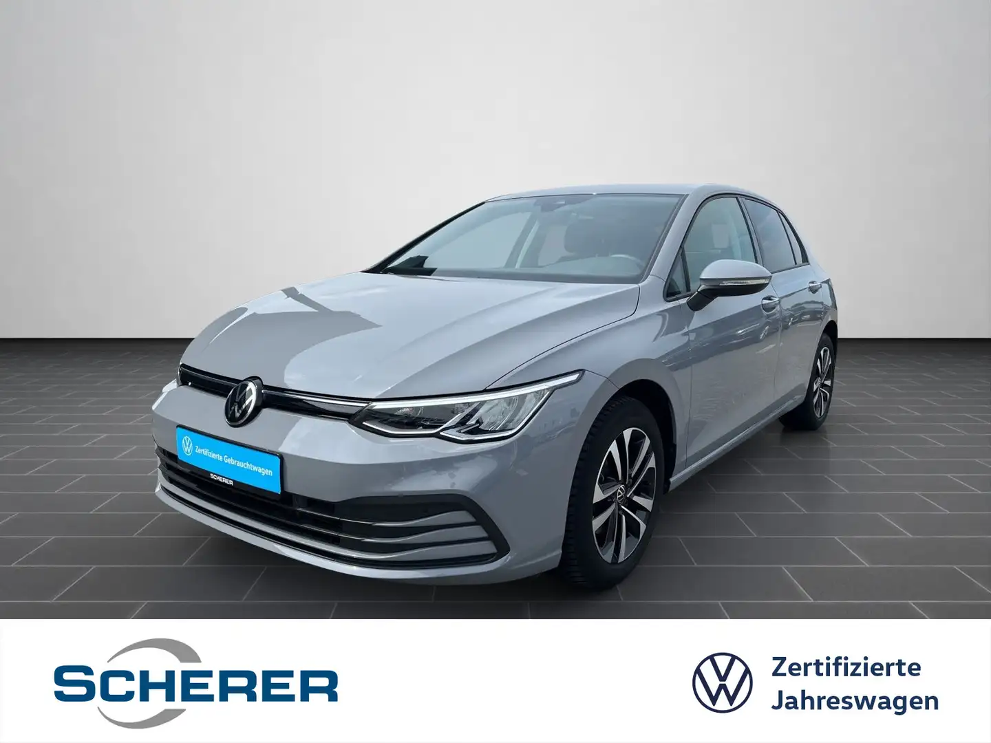 Volkswagen Golf VIII United 1.0 TSI NAVI LED SHZ ACC AHK Grau - 1