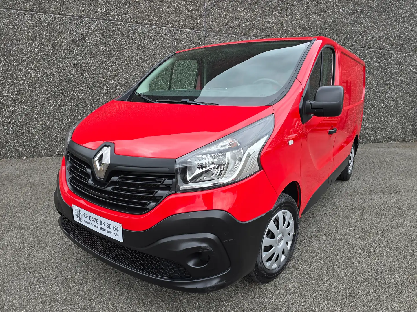 Renault Trafic 1.6 dCi  L1H1  EURO6b  AIRCO/GPS.. Rosso - 1