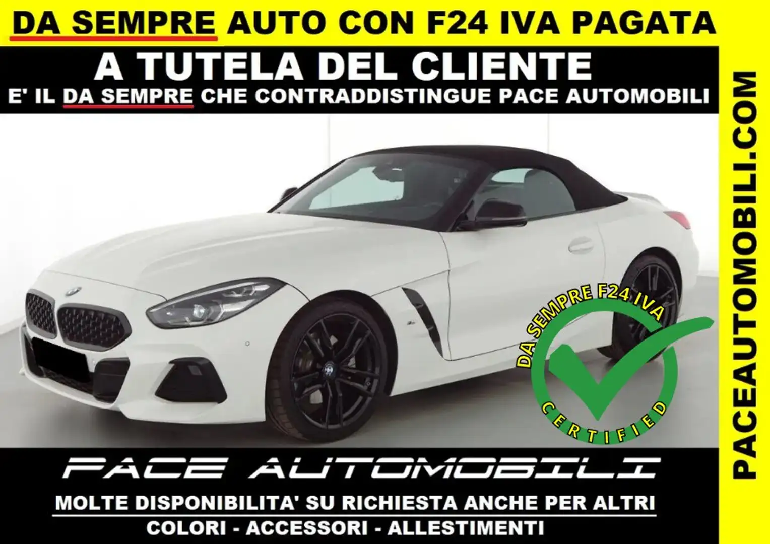 BMW Z4 M SPORT M-SPORT MSPORT BLACK PACK KAMERA LED FULL Bianco - 1