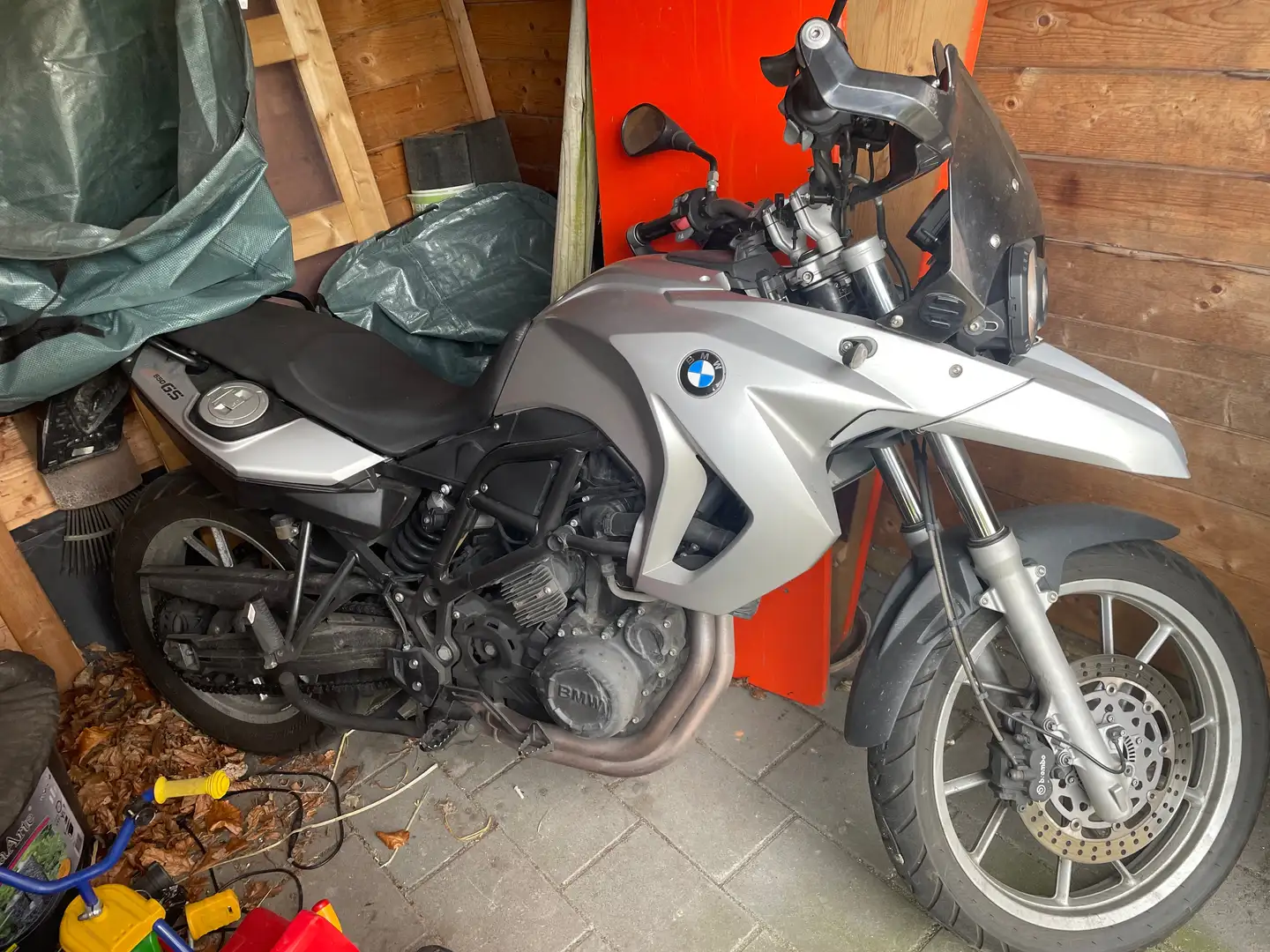BMW F 650 GS Argintiu - 1