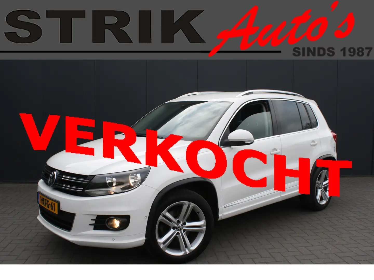 Volkswagen Tiguan 1.4 TSI Sport&Style 4Motion R-LINE - NAVIGATIE - T Bianco - 1