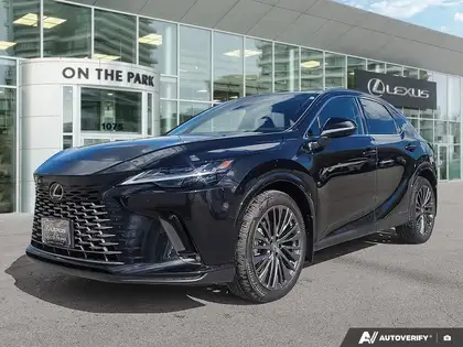 Black 2026 Lexus RX SUV / Crossover  8-Speed Automatic