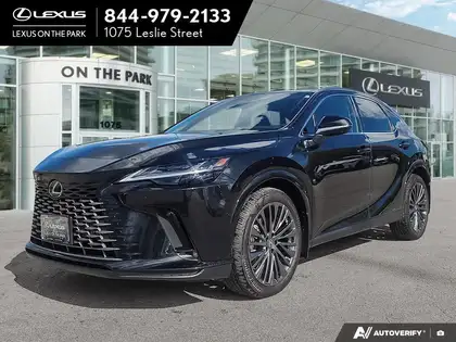 Black 2026 Lexus RX SUV / Crossover  8-Speed Automatic